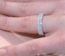 Two Row Diamond Eternity Ring
