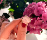 Auffallender Rosenquarz Ring