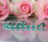 Smaragd Armband mit Brillanten