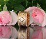 Exklusiver Princess Diamanten Ring Grandezza
