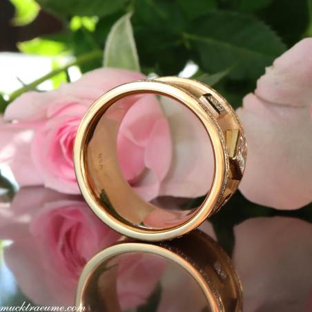 Exklusiver Princess Diamanten Ring Grandezza