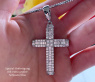 Impressive Diamond Cross Pendant