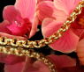 Gold Pur: Stattliches Erbs Armband in Gelbgold 585