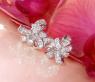 Exquisite Diamanten Schleifen Ohrstecker | SCHMUCKTRÄUME.COM