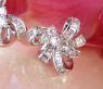 Exquisite Diamanten Schleifen Ohrstecker | SCHMUCKTRÄUME.COM