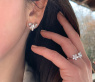 Exquisite Diamanten Schleifen Ohrstecker | SCHMUCKTRÄUME.COM