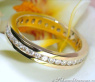 Attractive Diamond Eternity Ring in Yellow gold 18k