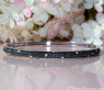 Armreif mit schwarzen Diamanten