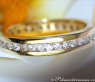 Attractive Diamond Eternity Ring in Yellow gold 18k