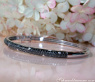Armreif mit schwarzen Diamanten