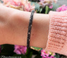 Armreif mit schwarzen Diamanten
