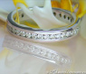 Pretty Diamond Eternity Ring in White gold 18k