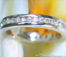 Pretty Diamond Eternity Ring in White gold 18k
