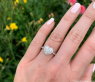 Traumhafter schöner Brillanten Herz Ring