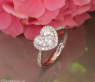Traumhafter schöner Brillanten Herz Ring
