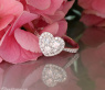 Traumhafter schöner Brillanten Herz Ring