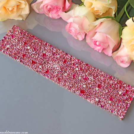 Luxus Pink Saphir Armband