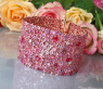 Luxus Pink Saphir Armband