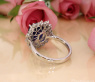 High Jewelry: Spektakulärer Ceylon Saphir Ring mit Diamanten
