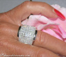 Luxus Princess Diamanten Ring