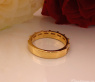 Bildschöner Brillanten Band Ring mit Baguette Diamanten