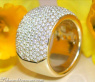 Stately Diamond Ring in Yellow gold 18k