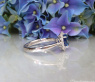 Exzellenter Saphir Herz Ring mit Brillanten
