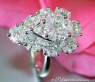 High-end Diamond "Illusion Design" Ring