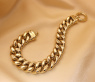 Gold Pur: Spektakuläres Panzer Armband (60 Gramm)
