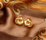 Gold Pur: Fabelhafte Ohrstecker „Goldener Knoten“