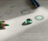 Fabelhafter Minz Turmalin Ring mit Tsavoriten und Brillanten
