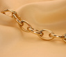 Gold Pur: Glieder Armband „Navette“ in Gelbgold 585