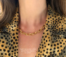 Gold Pur: Glieder Armband „Navette“ in Gelbgold 585