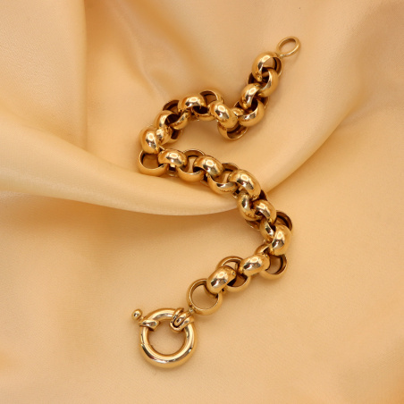 Opulentes Erbs Armband in Gelbgold 585