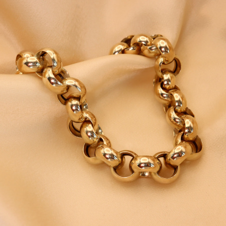 Opulentes Erbs Armband in Gelbgold 585