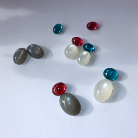 Inigolith Mondstein Ohrringe "Tutti Colori"