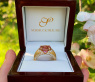 Sensationeller Rosa Turmalin Brillanten Ring "Surprise"
