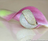 Top-class Diamond Ring in White & Yellow Gold