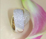 Top-class Diamond Ring in White & Yellow Gold