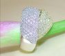 Top-class Diamond Ring in White & Yellow Gold