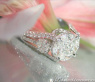 High-end "Illusion Design" Diamond Ring