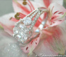 High-end "Illusion Design" Diamond Ring