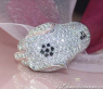 Huge Diamond Panther Ring