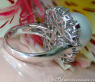 Superb Southsea Pearl Ring with Diamonds