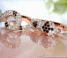 Splendid Diamond Double Snake Ring