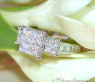 Exquisite Princess Diamond Ring
