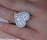Opulent Diamond Heart Ring (2,36 ct.)
