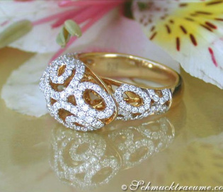 Brillant Ring in Gelbgold 750