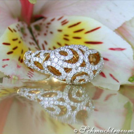 Brillant Ring in Gelbgold 750
