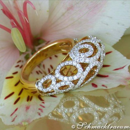 Brillant Ring in Gelbgold 750